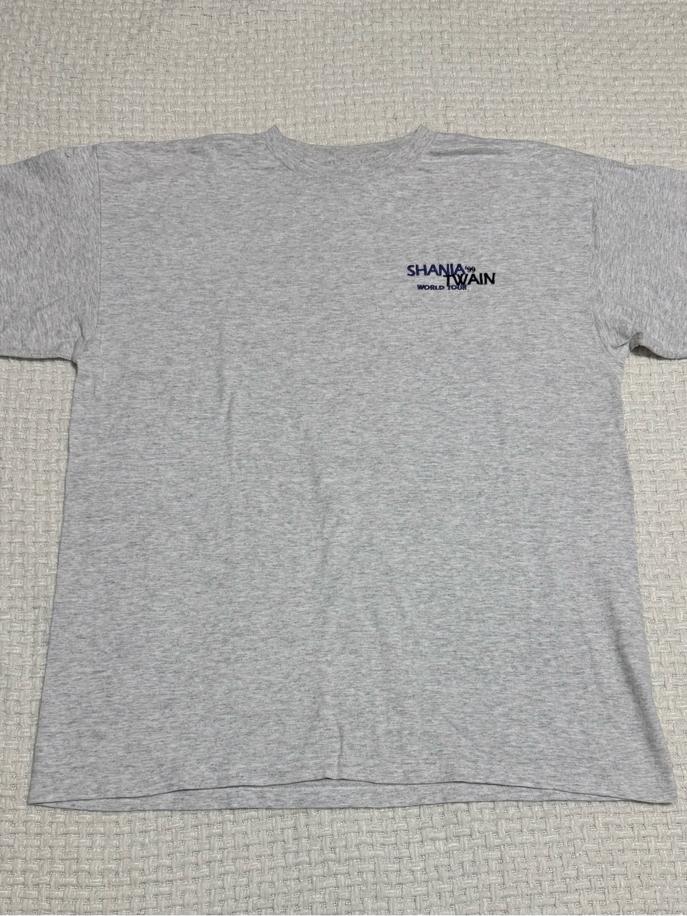 Shania Twain 1999 World Tour embroidered tee. XL.  #vintage